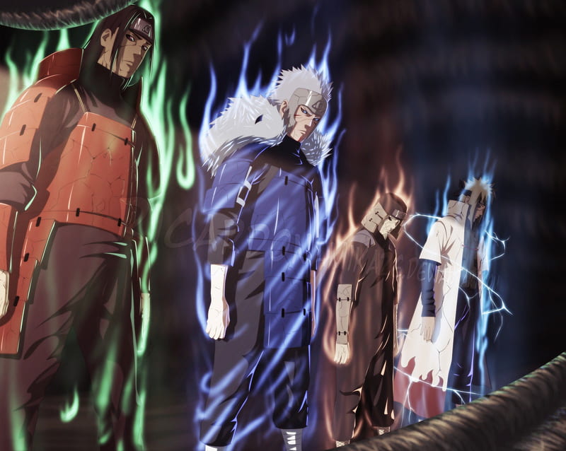 Naruto: Third Hokage Vs Orochimaru  Naruto, Naruto shippuden anime, Naruto  madara