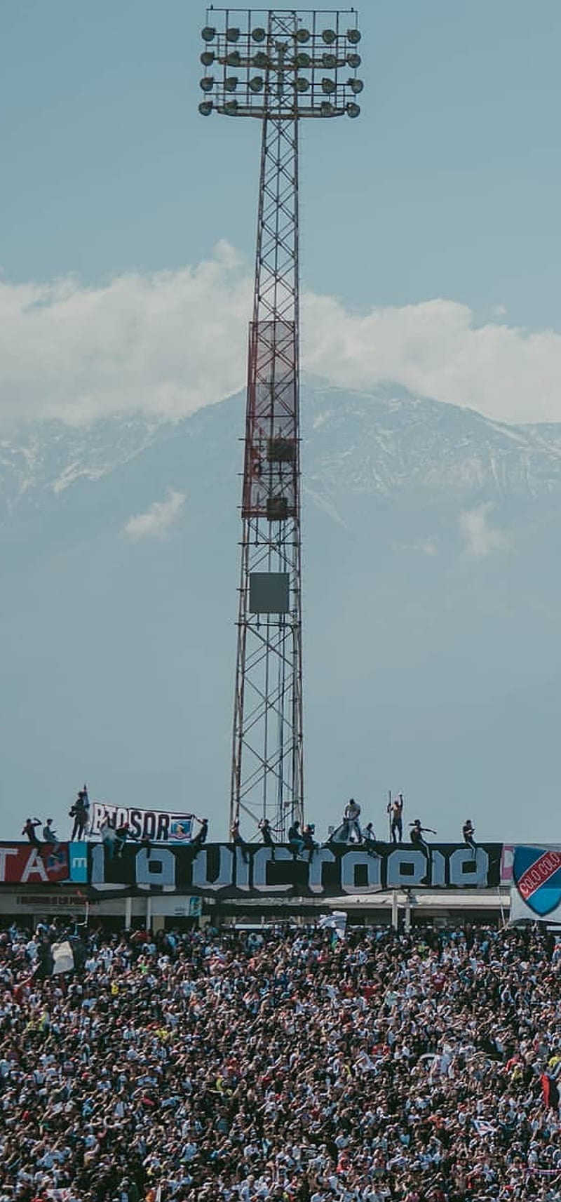 Estadio Monumental, chile, colo colo, estadio, football, garra blanca, gb, monumental, n1, vida, HD phone wallpaper