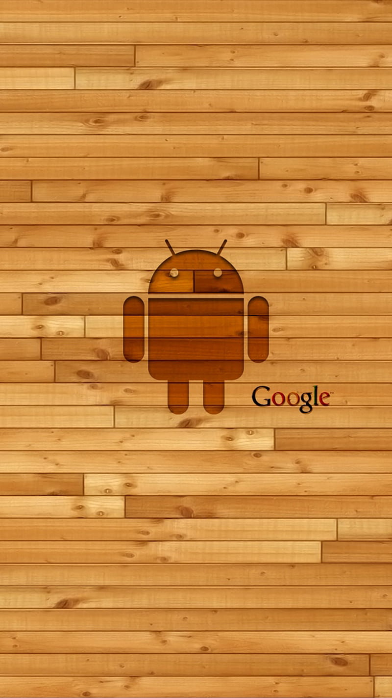 Wood Droid, android, andy, classic, droid, google new wood, HD phone wallpaper