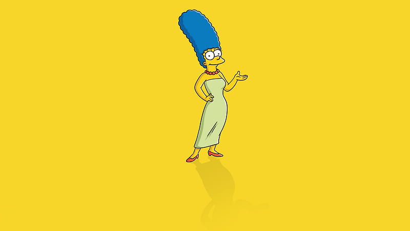 6. Baby Blue Hair on Marge Simpson - wide 7