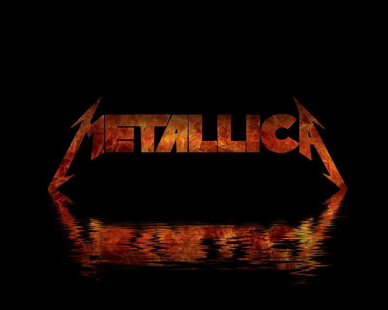 Metallica on fire, fire, metallica, HD wallpaper | Peakpx