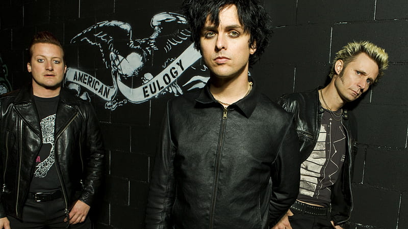 Green Day, Top music artist and bands, Billie Joe Armstrong, Mike Dirnt, Tre Cool, John Kiffmeyer, Celebrities, HD wallpaper