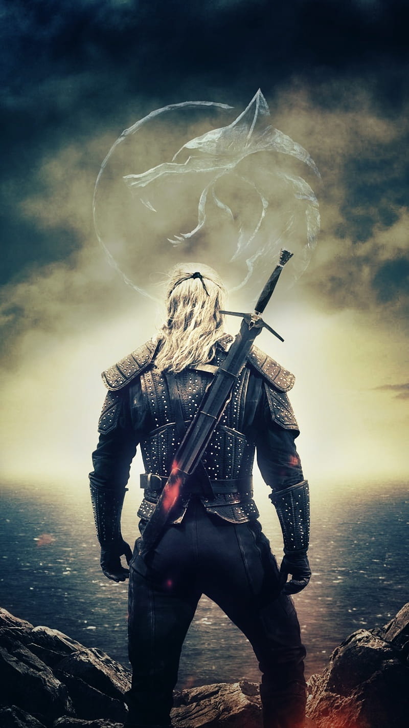 The Witcher, fantasy, geralt, geralt of rivia, henry cavill, HD phone wallpaper