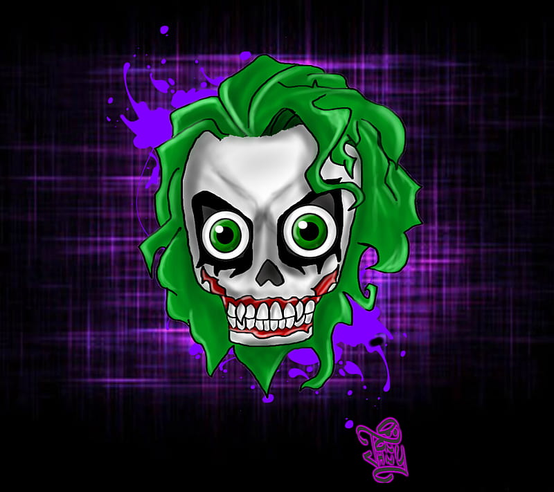 Joker Skull Johnnyb HD Wallpaper Peakpx