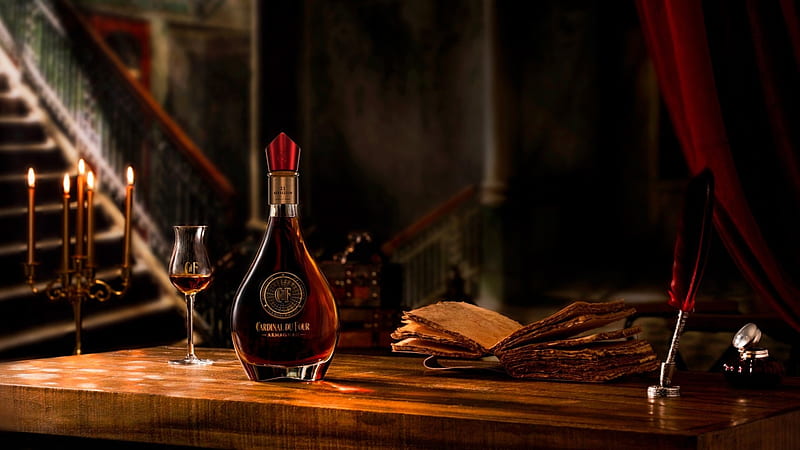 The-Armagnac-Story, whiskey, drink, brandy, Wine, bottle, HD wallpaper
