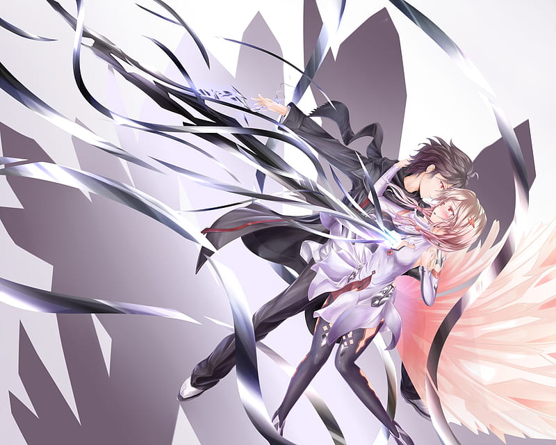 Guilty Gear wallpaper Guilty Crown #anime Yuzuriha Inori Ouma Shuu