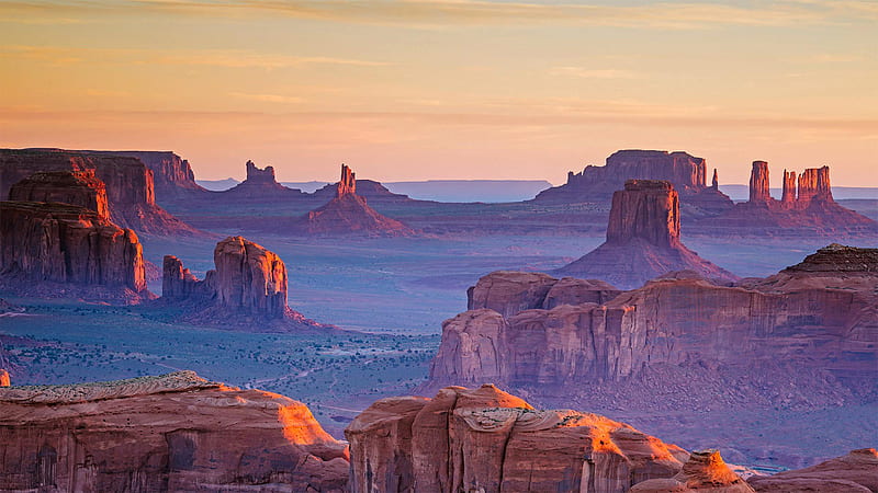 Monument Valley Arizona Desert Rock In USA Travel, HD wallpaper