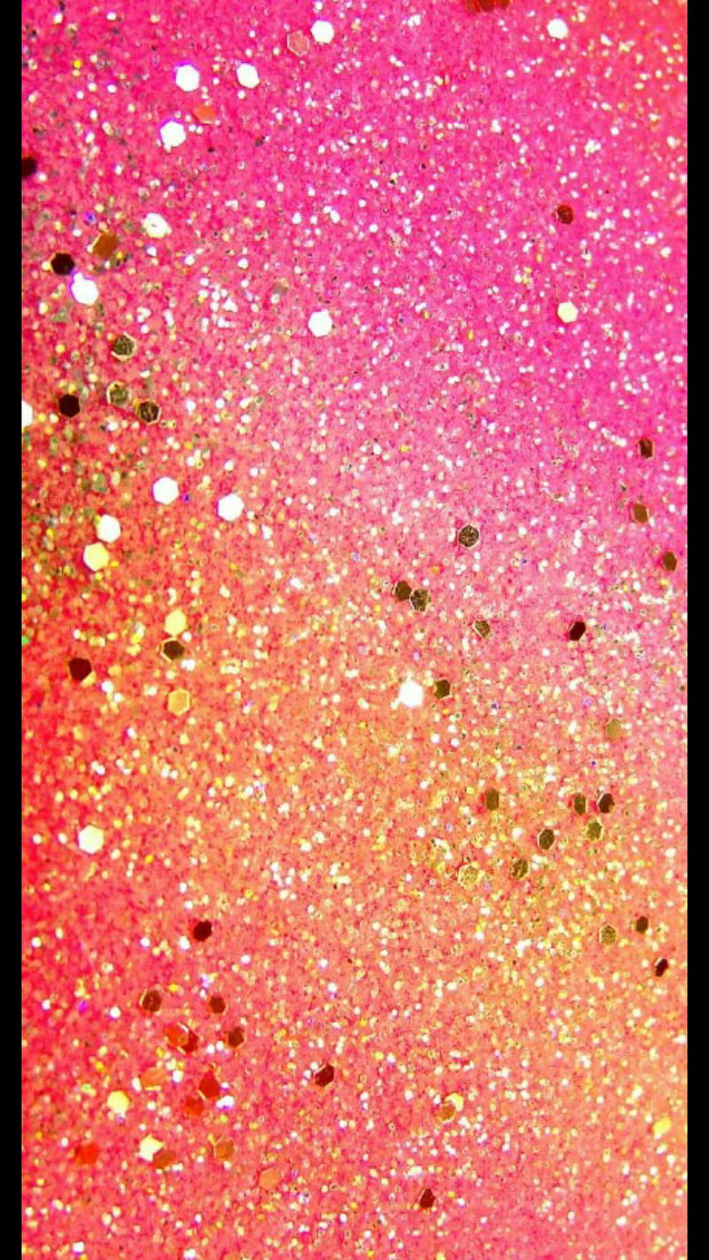 Glitter, orange, pink, rainbow, sequins, sparkle, sparkles, sparkling, HD  phone wallpaper | Peakpx