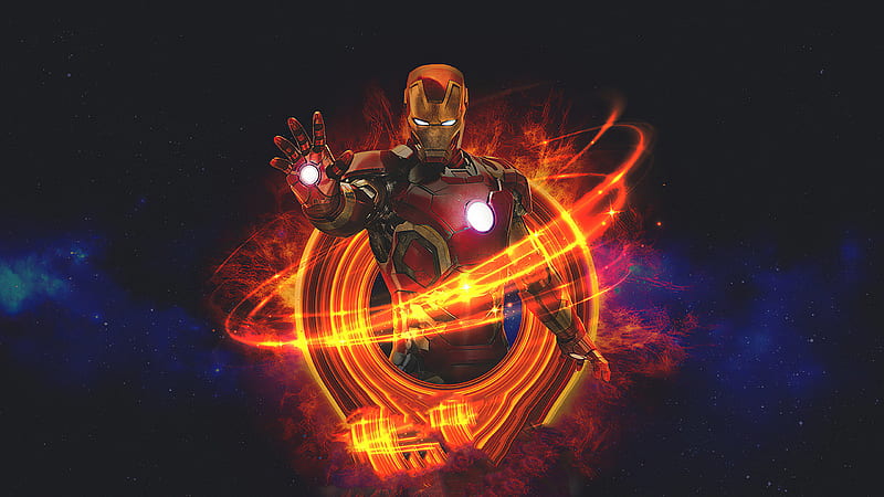 Marvel Iron Man Art, HD wallpaper