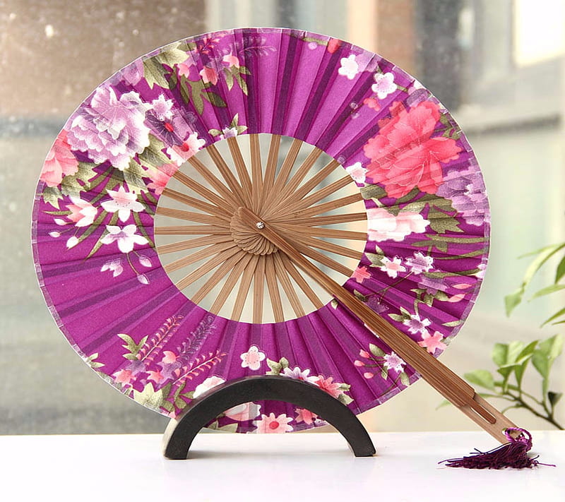 Japanese Hand Fan, Fan, Abstract, Japanese, graphy, Hand, HD wallpaper