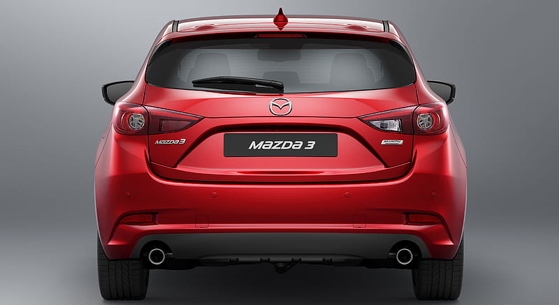 2017 Mazda 3 5-Door Hatchback - Rear , car, HD wallpaper