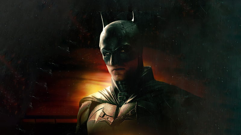 Batman The Fire, the-batman, superheroes, movies, 2022-movies, artstation, HD wallpaper
