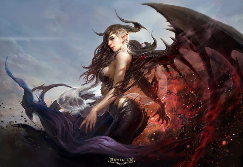 Demon slayer fan art - Kim's - Digital Art, Fantasy & Mythology, Magical,  Devils & Demons - ArtPal