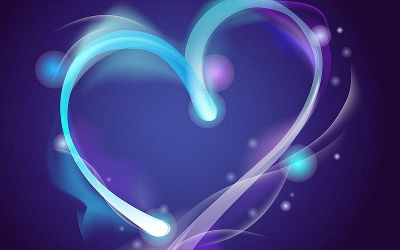 You will feel the love again, again, special, purple, whisper, love, heart,  siempre, HD wallpaper | Peakpx