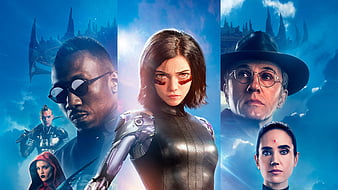 Alita, angel, anjo, battle, combate, cybernetic, filme, girl, movie, robo,  HD phone wallpaper