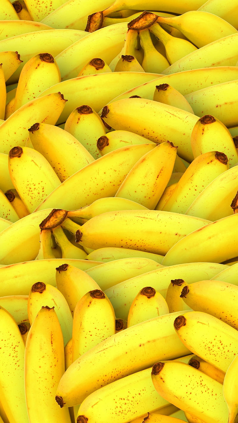 Yellow, bananas, fruits, love, HD phone wallpaper | Peakpx