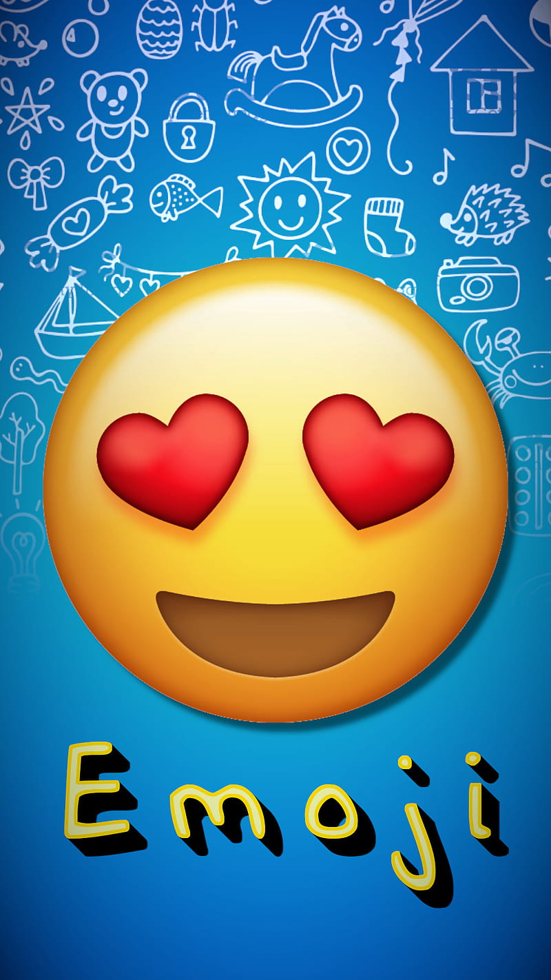 Cute love emoji Wallpapers Download | MobCup