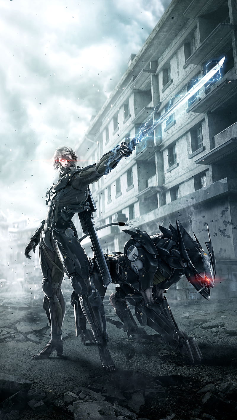 iPhone Android Metal Gear Solid Rising Revengeance Phone Live Wallpaper