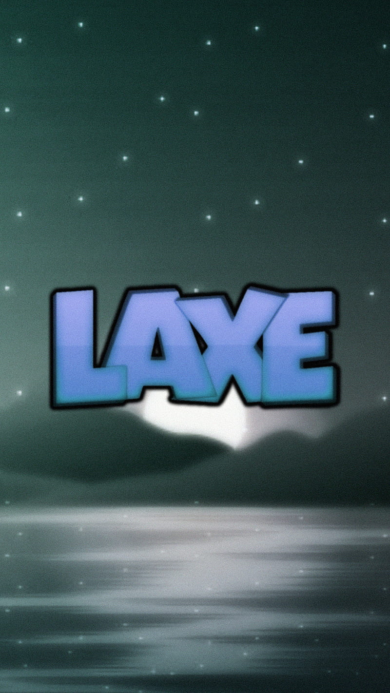 LAXE Blue , chill, laxe, logo, logos, twitch, youtube, HD phone wallpaper