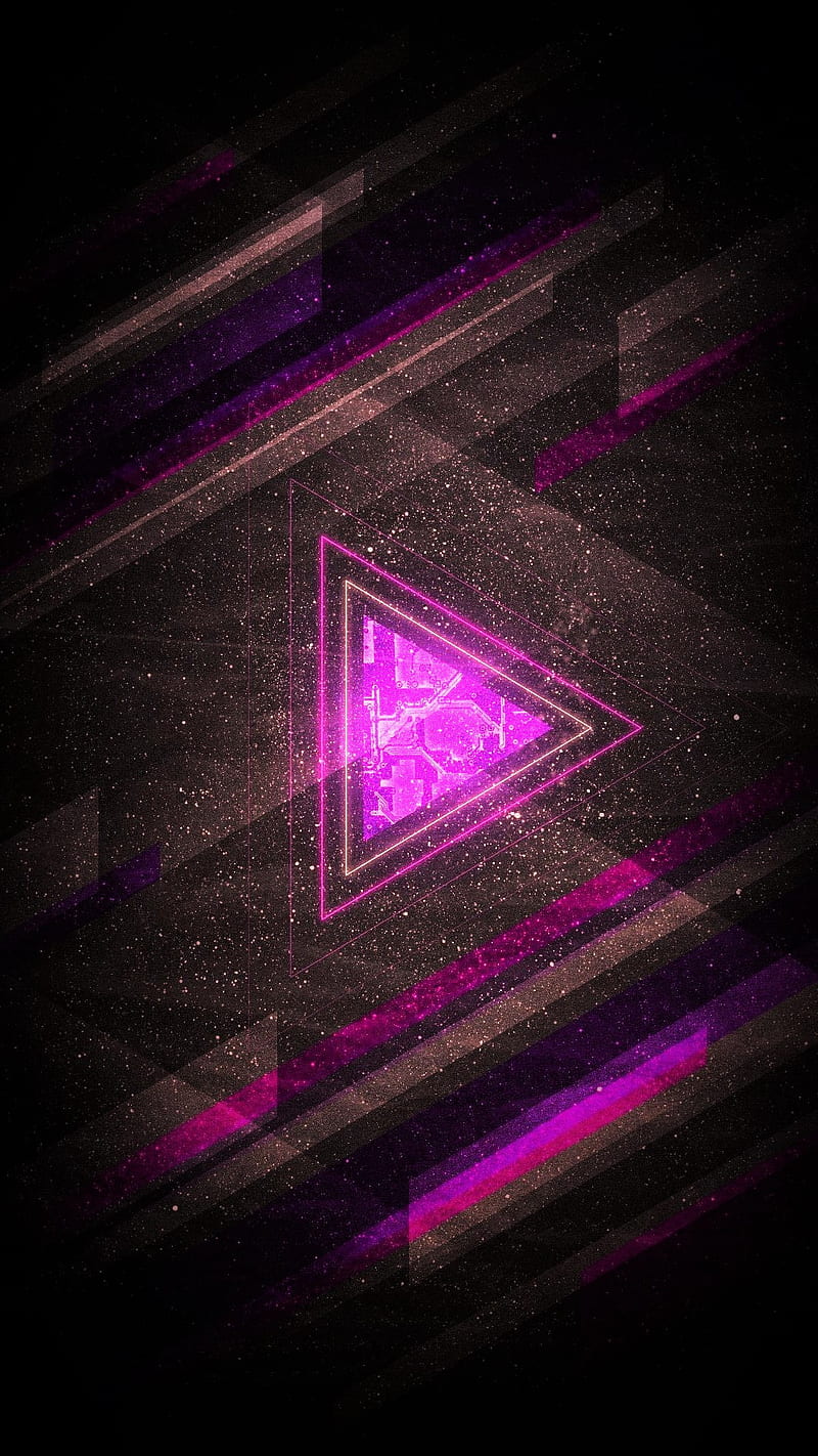 PlayStation purple logo, purple neon lights, creative, purple abstract  background, HD wallpaper