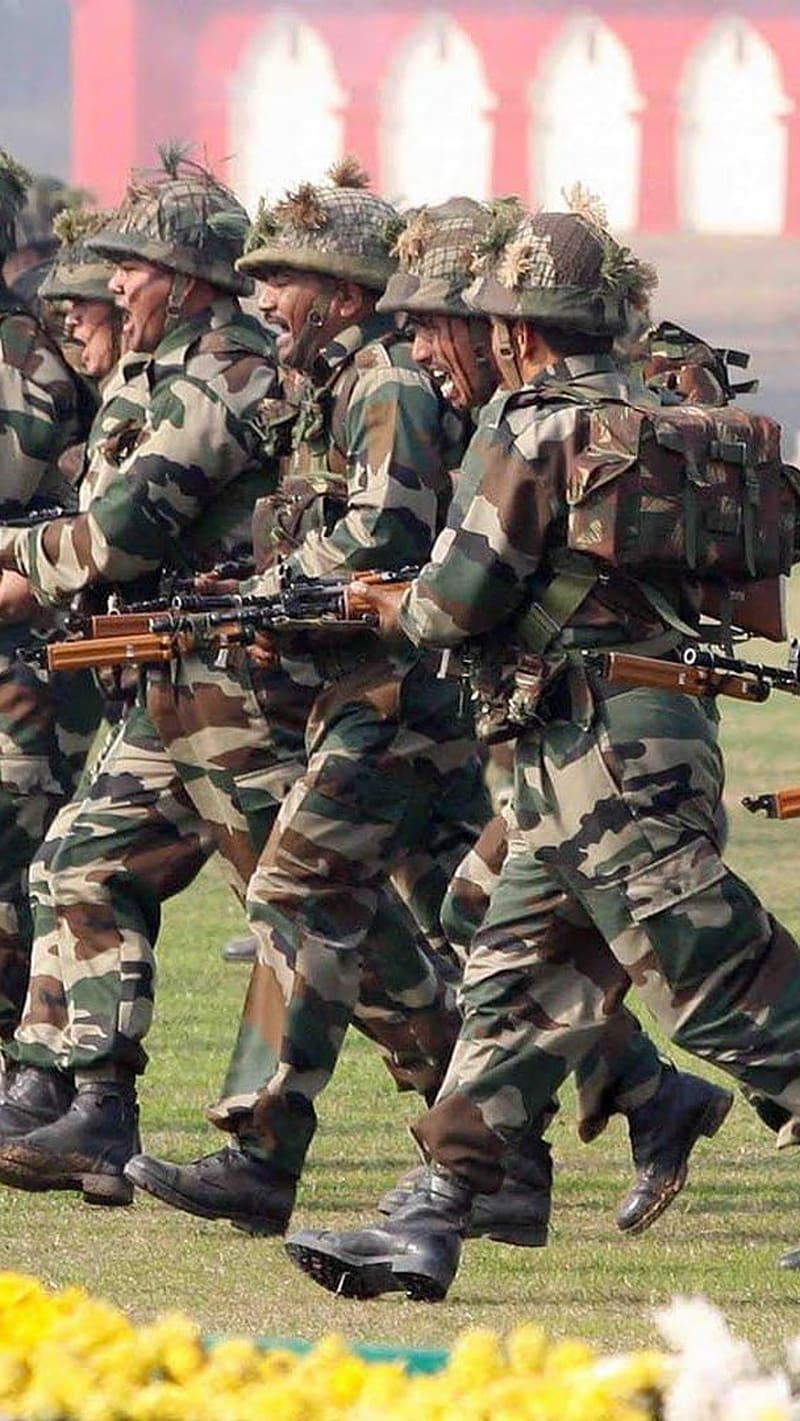 Indian Army Ka, Training Session, military forces, HD phone wallpaper