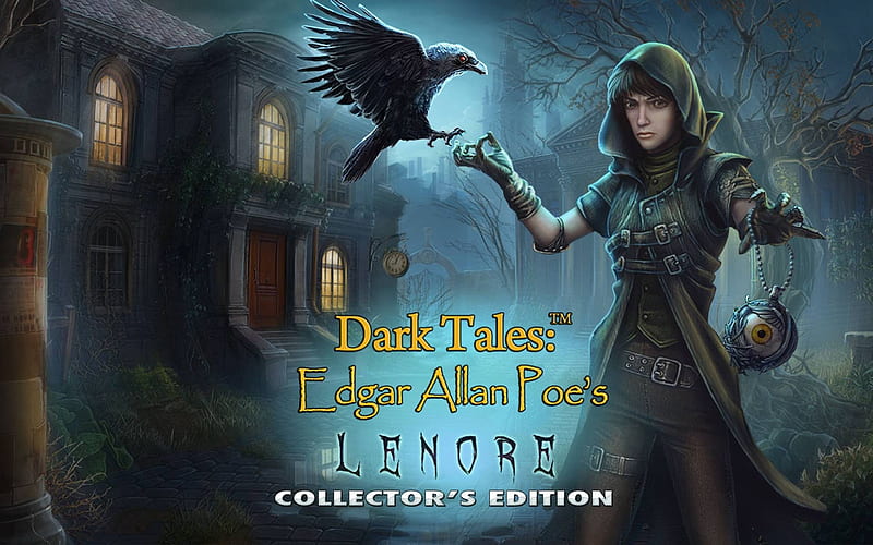 Dark Tales 11 - Edgar Allan Poes Lenore02, hidden object, cool, video games, puzzle, fun, HD wallpaper