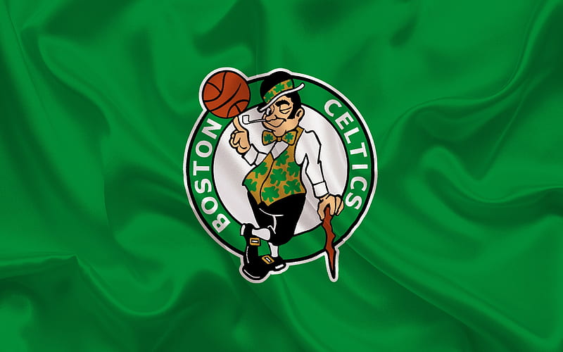Boston Celtics, nba, celtics, flag, basketball, HD wallpaper