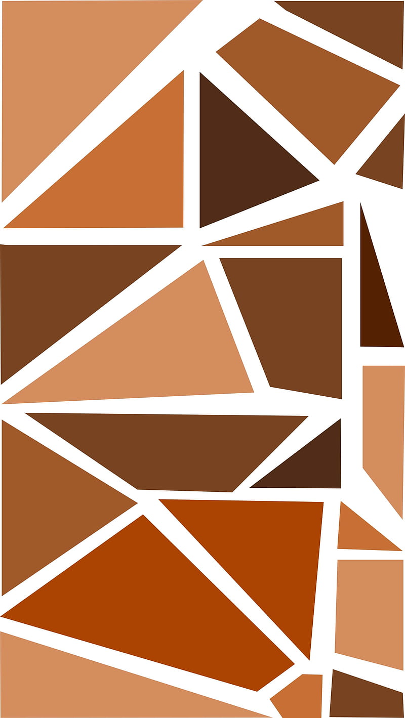 TehelBrown, Naufal, “Minimalist” “minimal” “white” “brown” “yellow” “triangle” “black” “abstract” “2d” “cartoon” 