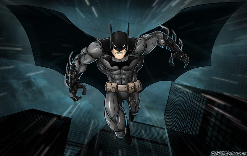 Artwork Of Batman, batman, superheroes, , artwork, digital-art, HD wallpaper