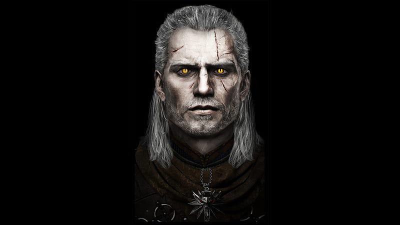 Henry Cavill As Geralt Of Rivia Fan Art, HD wallpaper