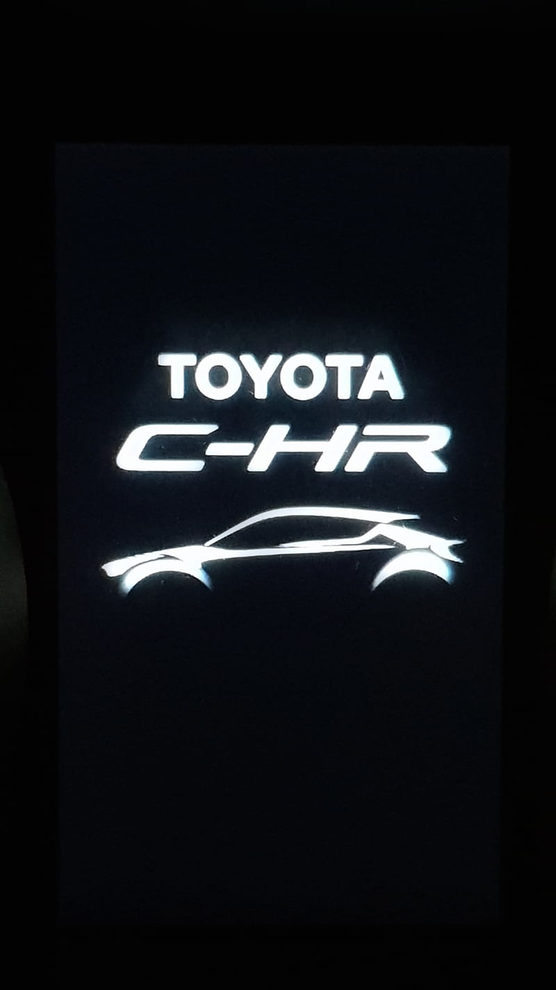 Toyota chr, logo, sleep, HD phone wallpaper