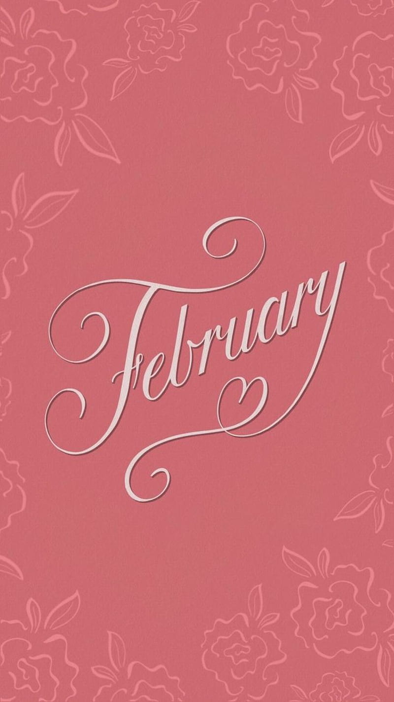 Feburary , february, love, month, pink, HD phone wallpaper