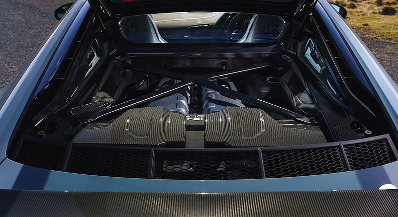 2019 Audi R8 V10 Coupe Performance quattro (UK-Spec) - Engine , car, HD wallpaper