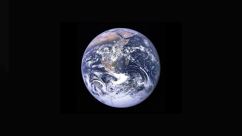 View Of The Earth From Apollo 17 Crew , earth, nasa, planet, digital-universe, space, dark, black, HD wallpaper