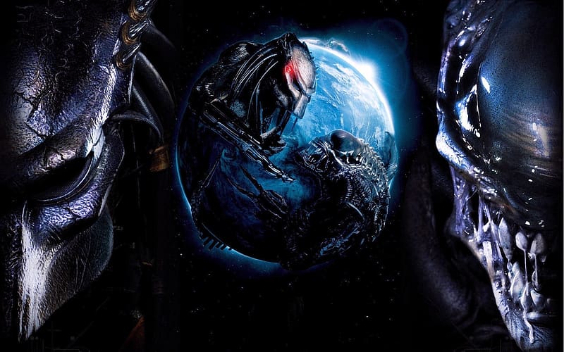 Alien vs Predator, sci-fi, movie, avp, HD wallpaper