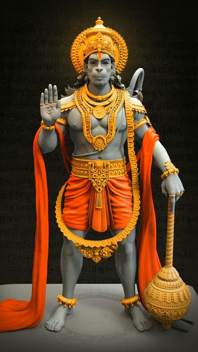 Hanumnaji, design by akash, god, hanuman ji new, god, jai shri ram ...