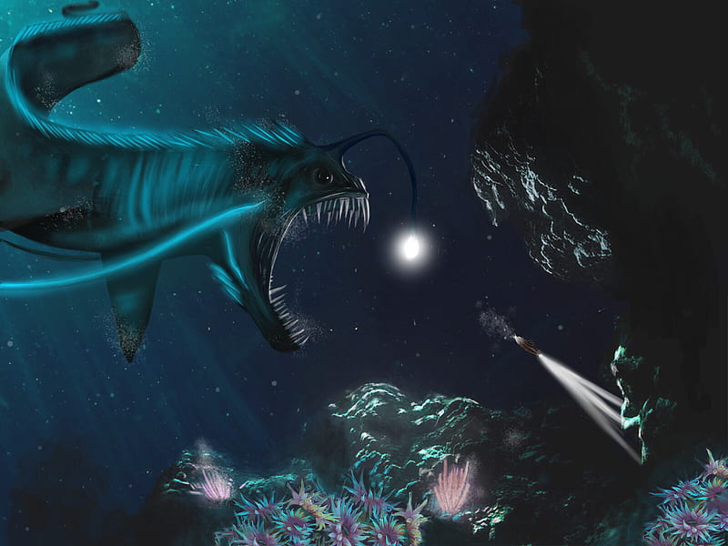 ArtStation - Deep Sea Monster, HD wallpaper