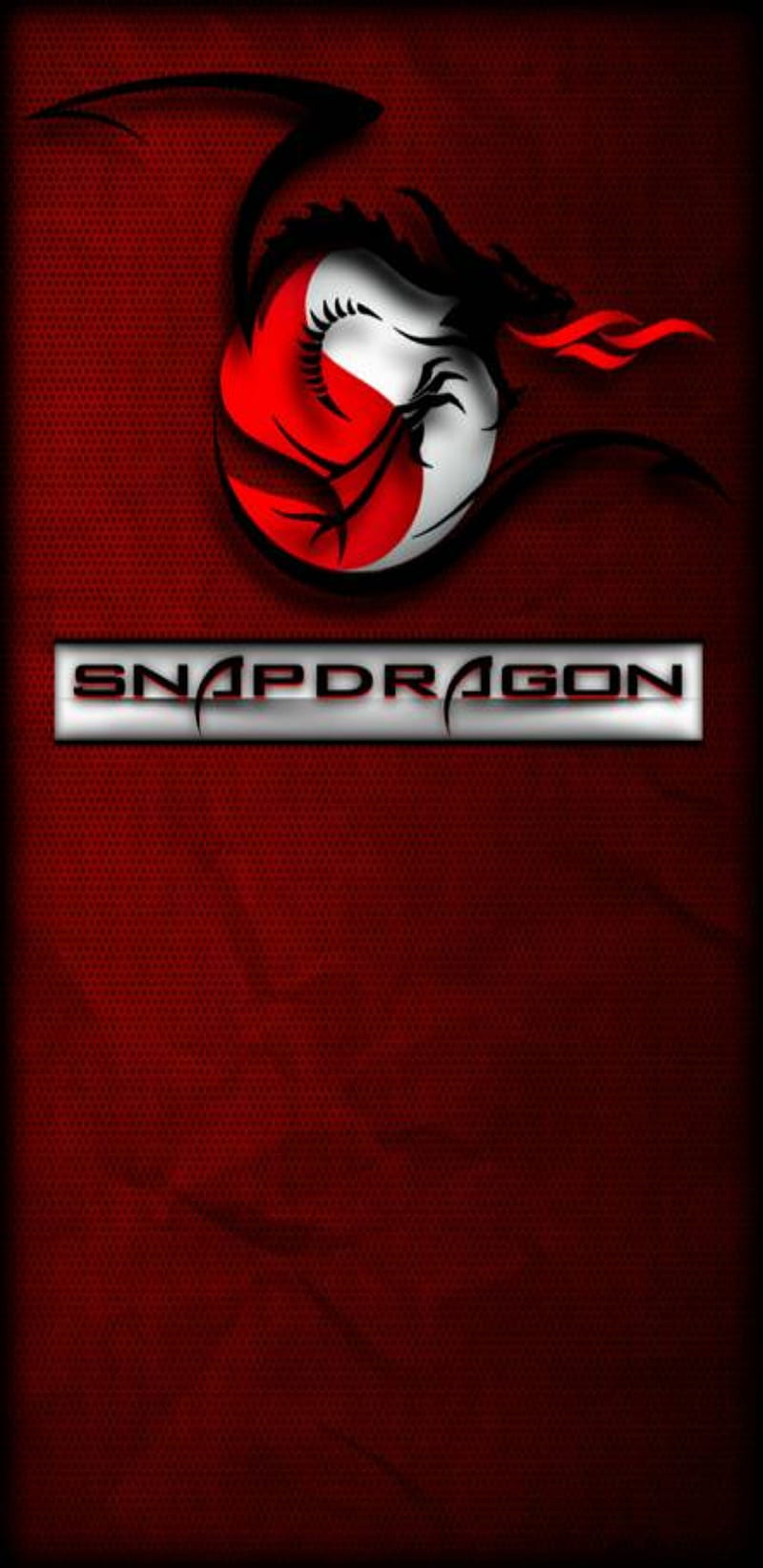 Logo Snapdragon Red, amoled, black, flagship, galaxy, performance, quality, wq, HD phone wallpaper