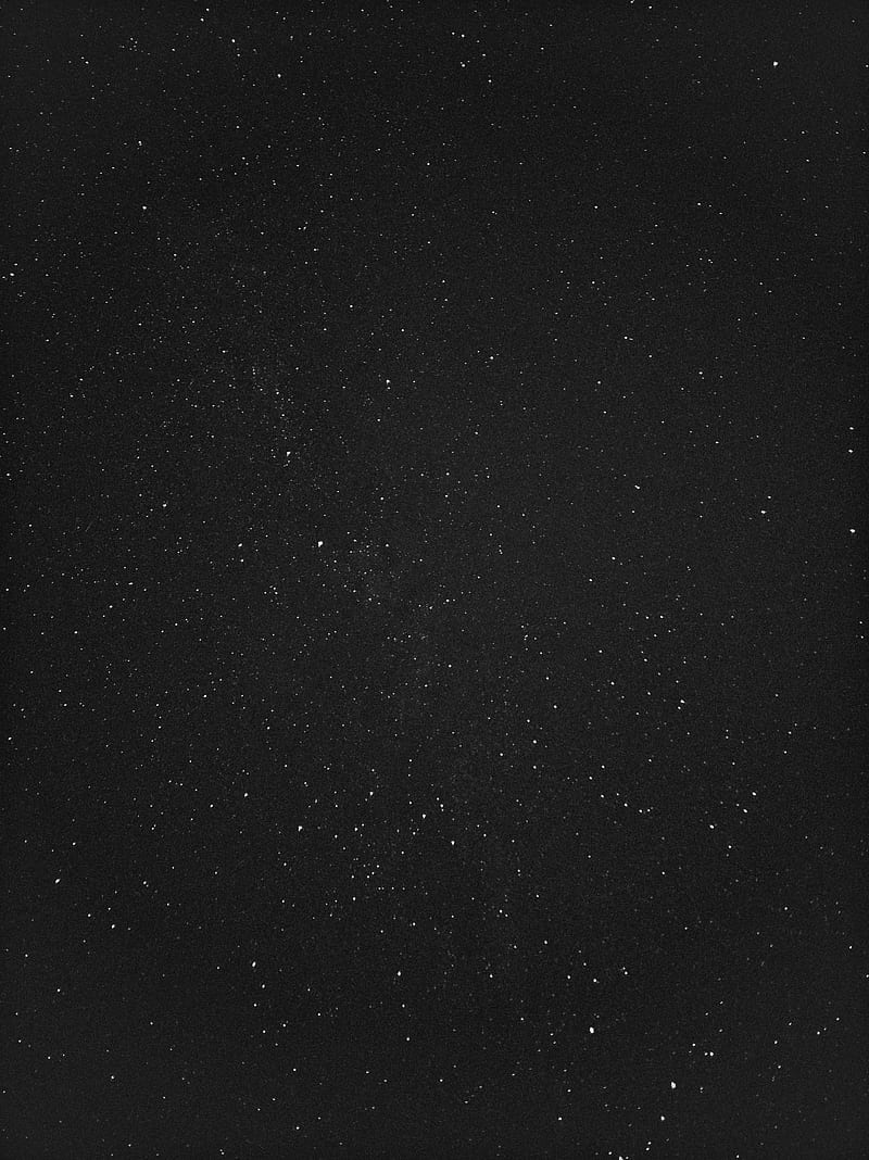 starry sky, stars, space, night, black, HD phone wallpaper