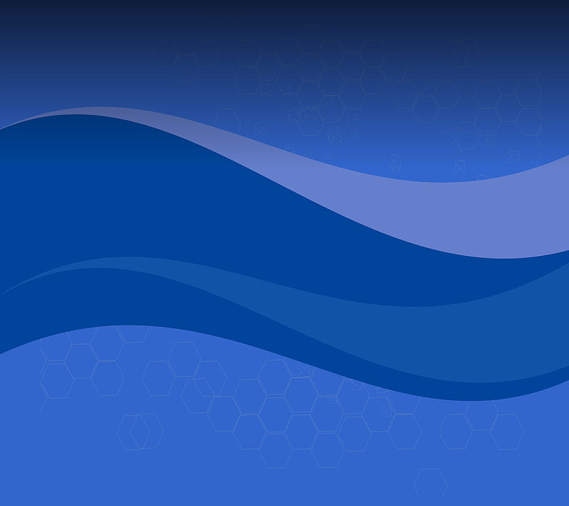 Blue Sear, 3d, layer, waves, HD wallpaper