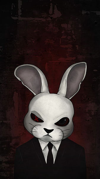 crazy bunny mask