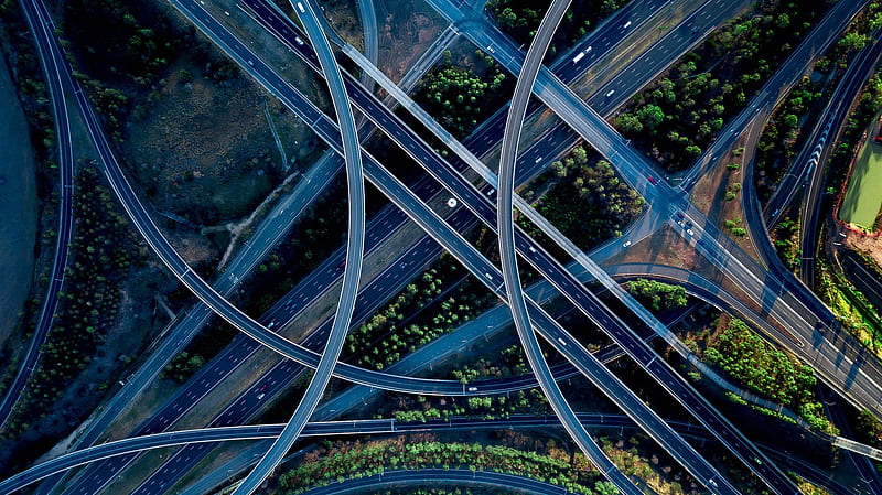 Expressway, expressway, world, traffic, road, HD wallpaper