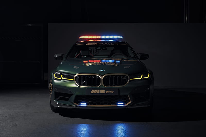 BMW M5 CS MotoGP Safety Car 2021, bmw-m5, bmw, carros, HD wallpaper