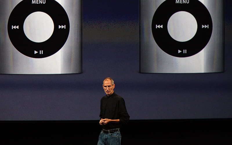 Steve Paul Jobs presents iPod, HD wallpaper