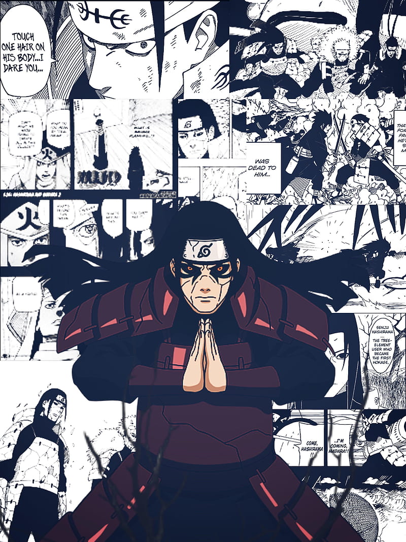 I Mean I Can't Make A Madara Without Hashirama & Please Notice The Wood Below Him I Know It's Hard To See It : R Naruto, HD phone wallpaper