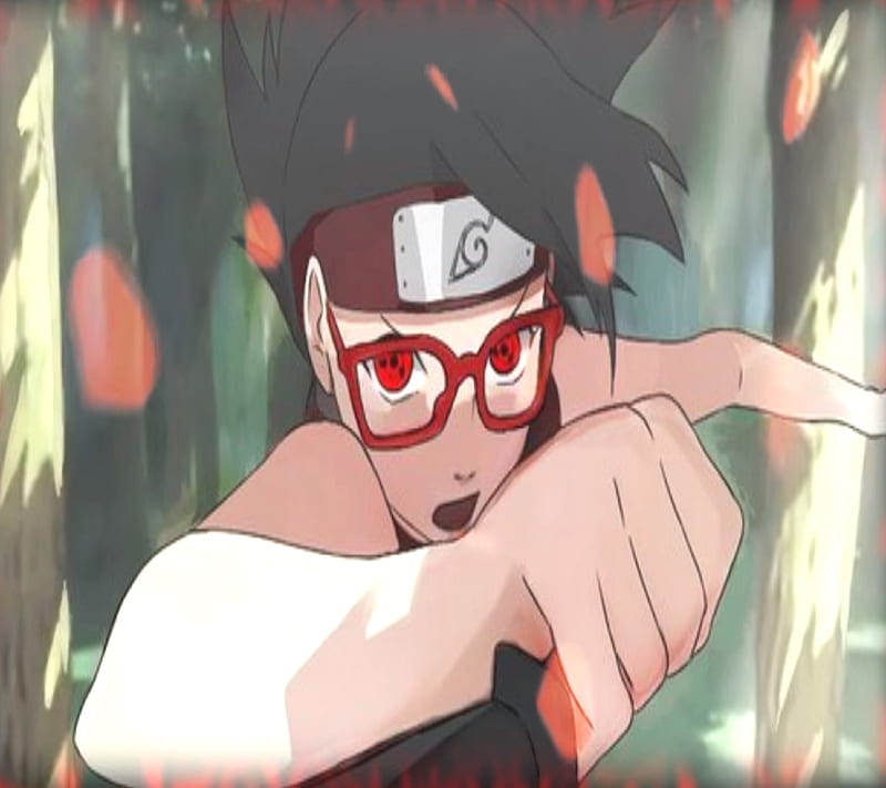 Sarada Uchiha Hokage : r/AnimeART