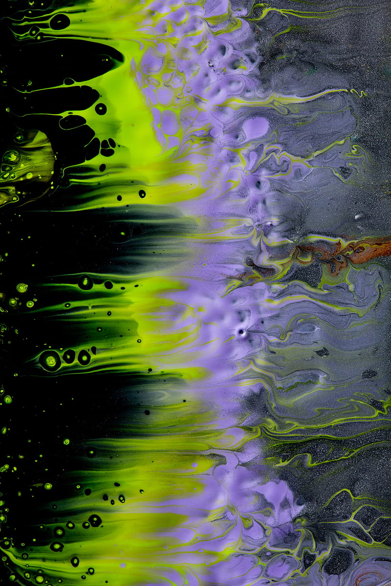 paint, stains, fluid art, abstract, spots, colorful, HD phone wallpaper