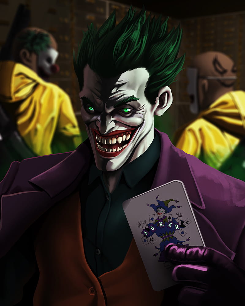 An Evil Joker Laugh, HD phone wallpaper