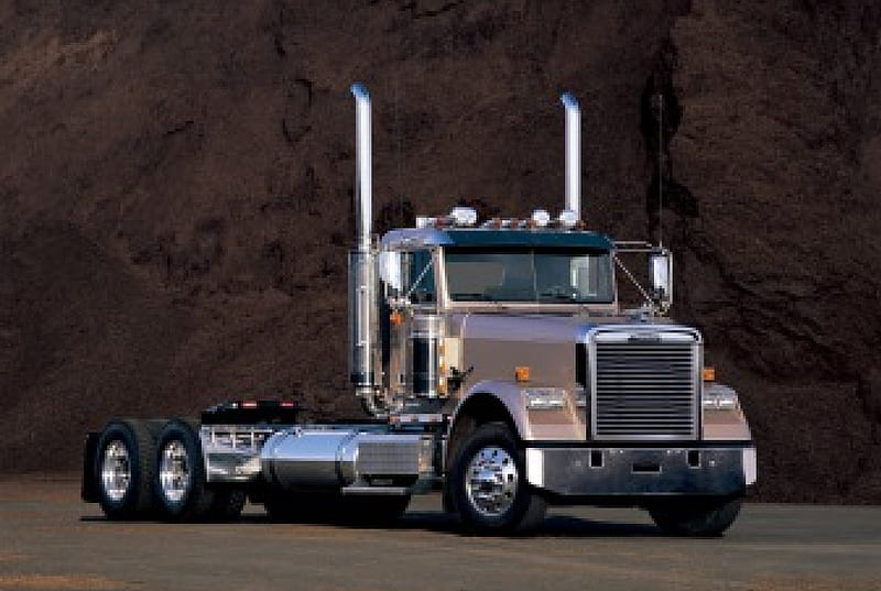 Freightliner-Classic, Day-Cab, truck, 18wheeler, big rig, diesel, HD wallpaper