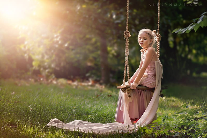 little girl, pretty, grass, sunset, adorable, play, sightly, sweet, nice, beauty, face, child, bonny, lovely, pure, blonde, baby, set, cute, white, Swing, Hair, little, Nexus, bonito, dainty, kid, graphy, fair, green, people, pink, Belle, comely, tree, girl, princess, childhood, HD wallpaper